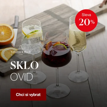 Elegantní sklenice pro každou příležitost – nadčasová kolekce Ovid nyní za výhodnější cenu.